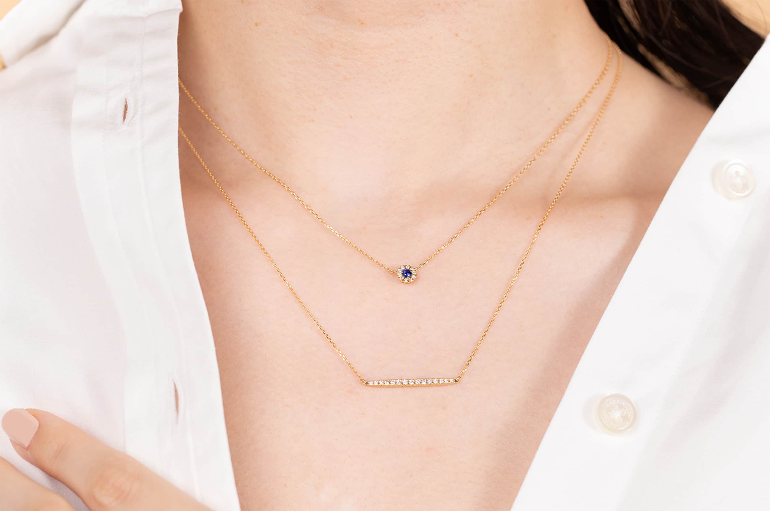 ネックレスの写真