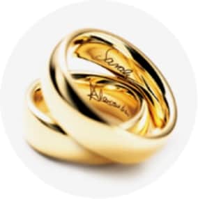 フィンガープリントまたはハンドライティング